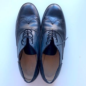 Baroque Lace up Loafers